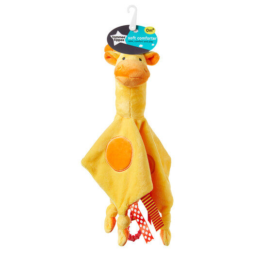 Tommee Tippee Soft Comforter Gerry Giraffe - Yellow image number 1